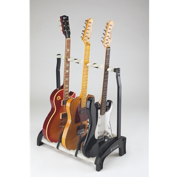 K&M 3-fach Gitarrenständer »Guardian 3« 17513 transluzent