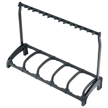 K&M 5-fach Gitarrenständer »Guardian 5« 17515 transluzent