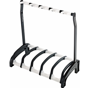 K&M 5-fach E-Gitarrenständer »Guardian 5« 17525 transluzent