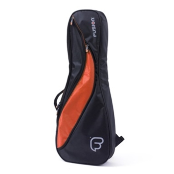 Fusion F4 Bariton Ukulele Bag | Schwarz/Orange