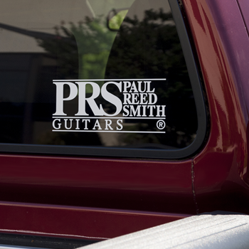 PRS Logo Sticker weiss