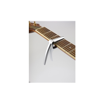 K&M Kapodaster 30900 Western und E-Gitarren, mattverchromt