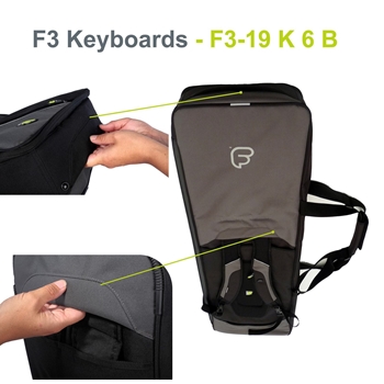 Fusion Keyboard 06 (61-76 keys) Keyboardbag Rucksack