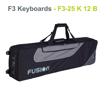 Fusion Keyboard 12 (76-88 keys) Keyboardbag mit Rollen