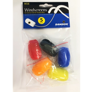 Samson WS5E Windscreen (Popschutz) 5er Set für QE Fitness Headset-Mikrofon
