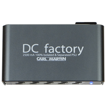 Carl Martin DC Factory - 10fach Schaltnetzteil für Effektgeräte