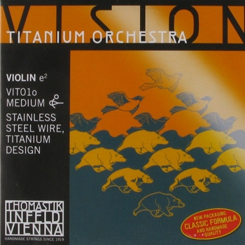 Thomastik Violinsaite Vision Titanium Orchestra E Medium 4/4