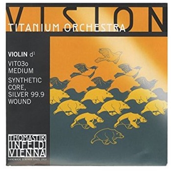 Thomastik Violinsaite Vision Titanium Orchestra D Medium 4/4