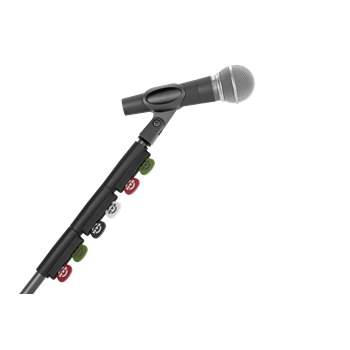 K&M Plektrenhalter 14510 mit 4 Plektren Stärke 0,81 mm