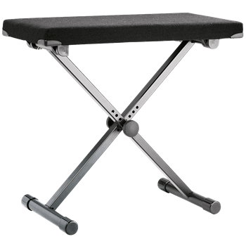 K&M Keyboardbank 14076 Breit, Stoffbezug