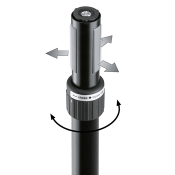 K&M 21467 Boxenstativ ALU »Ring Lock«