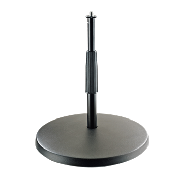 K&M Tisch- / Bodenstativ 233 mit Rundsockel