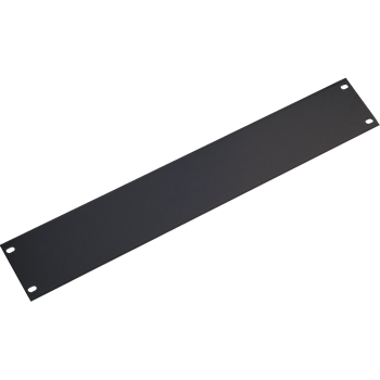 K&M 19" Blende 28220  2 HE, schwarz