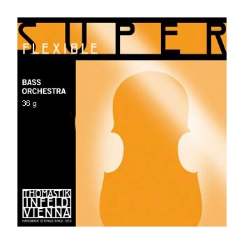 Thomastik Basssaite Superflexible Seilkern D Medium 4/4