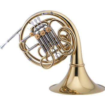 XO Brass Doppelwaldhorn Modell 1651, in BB/F